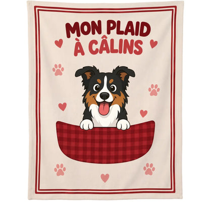 cadre plaid blanc